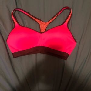 Pink Sports Bra